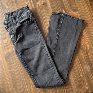 American Eagle Outfitters Women's Black Flare Jeans